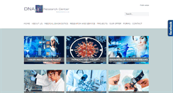 Desktop Screenshot of cbdna.eu